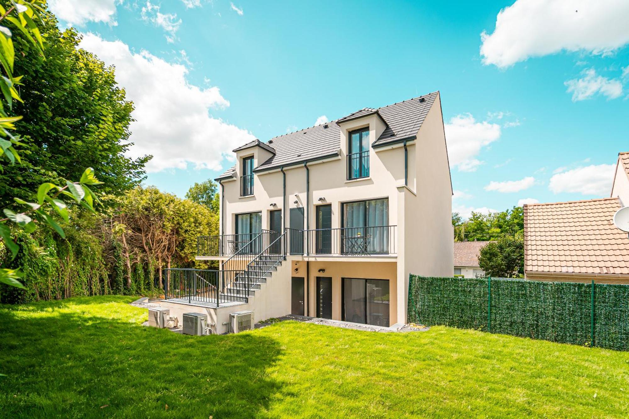 Le Cool Plex Duplex Avec Jardin, Disney 10Mn Esbly Exterior photo